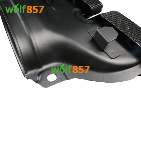 Real Carbon Fiber Mercedes Benz OEM+ C63 Style Replacement Square Exhaust Tips